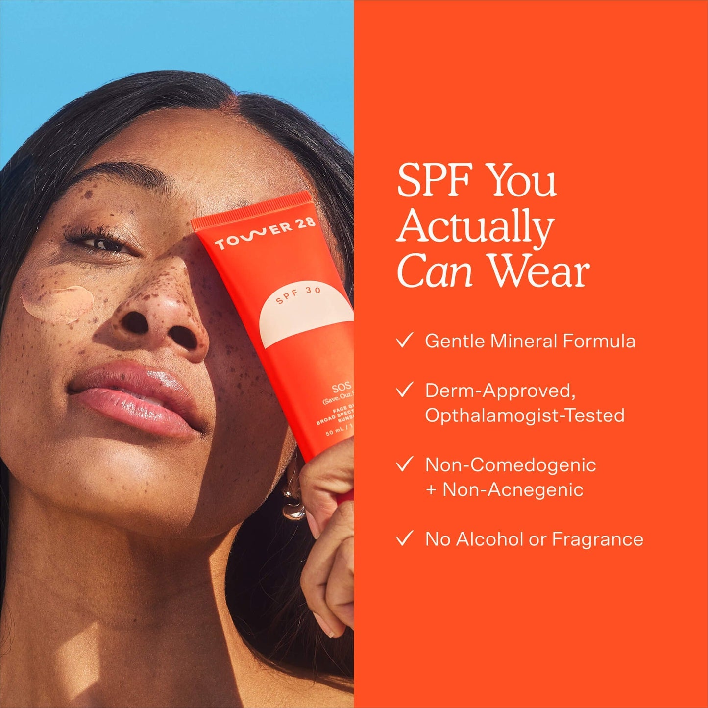 SOS FaceGuardTM SPF 30 Sunscreen PA+++