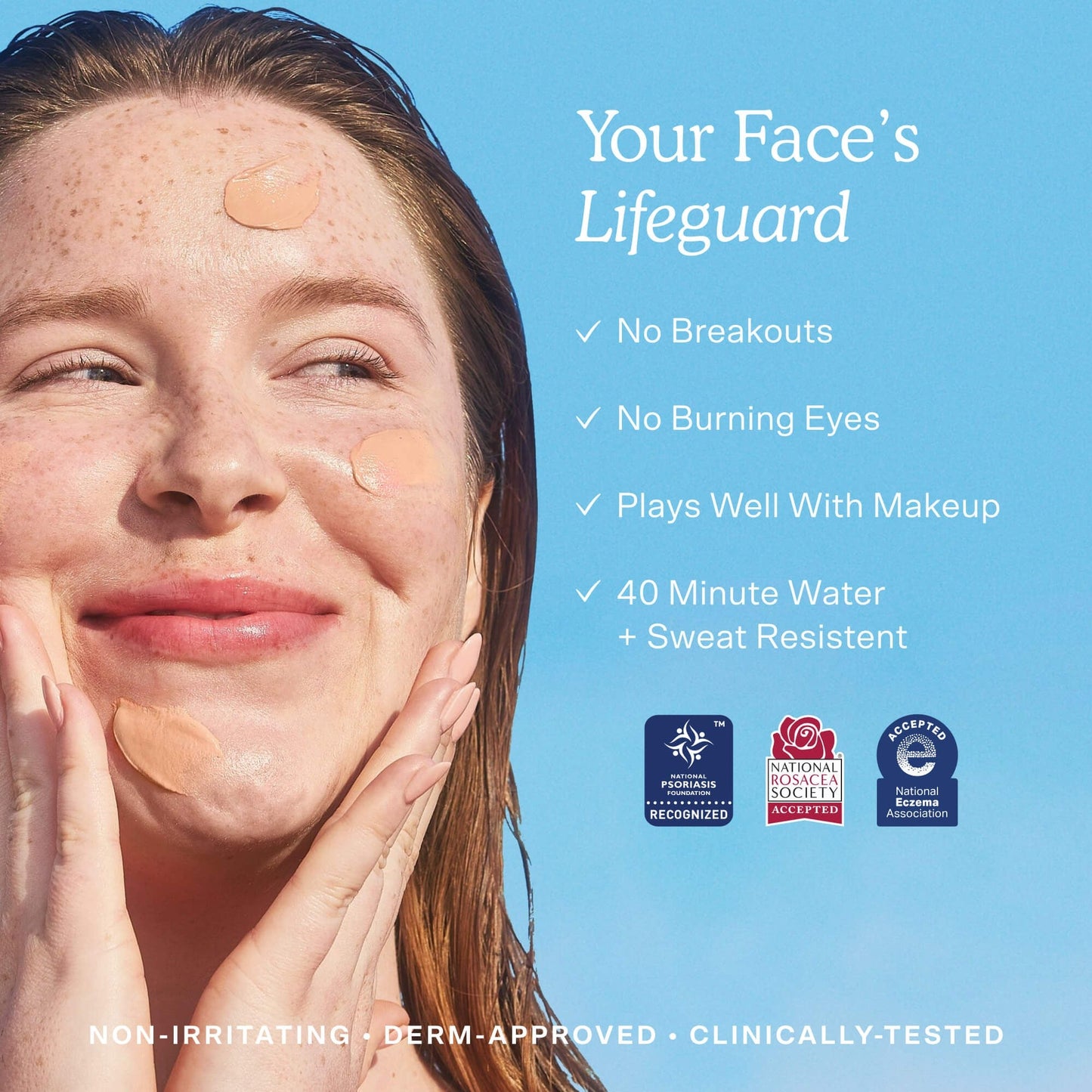 SOS FaceGuardTM SPF 30 Sunscreen PA+++